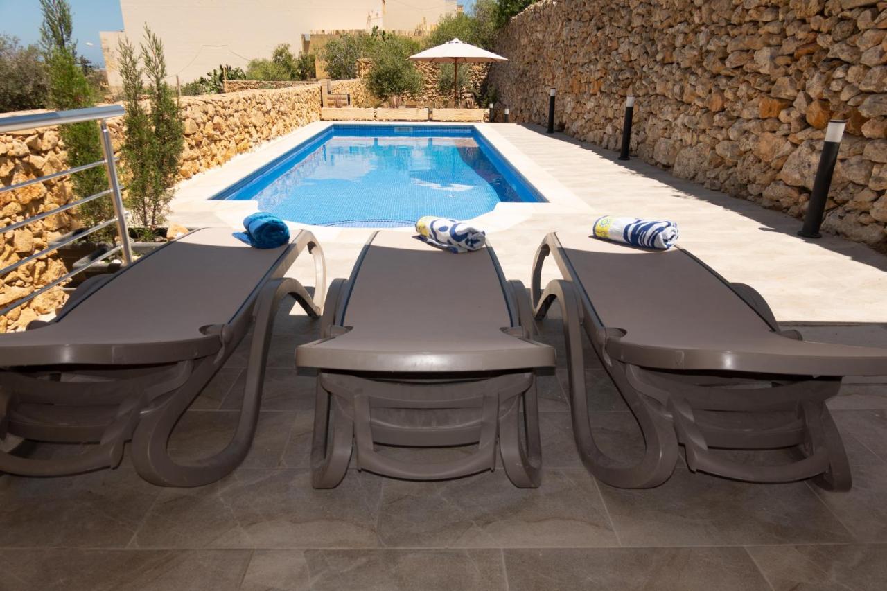 Si-Ku Holiday Home With Private Pool And Hot Tub Xagħra Exteriör bild